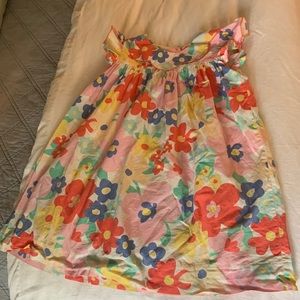 Sage and Lilly Girls Floral Flutter Sleeve Dress - size 5